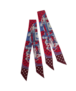 Hermes Twilly In Silk (By Pair)